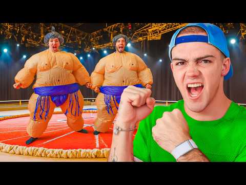 🎬 Video relacionado con trajes inflables de sumo