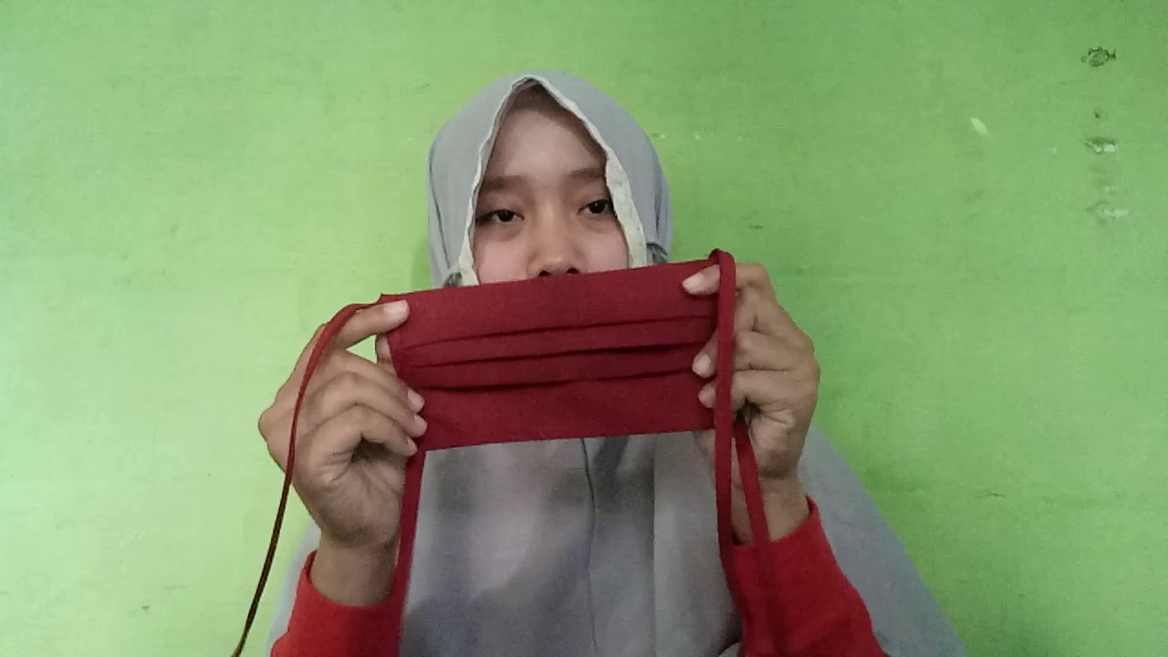 Cara Memakai Masker Hijab