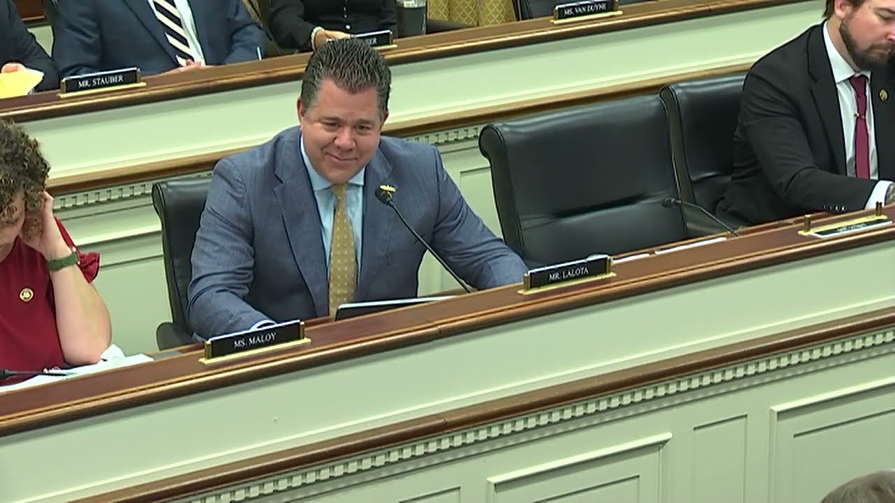 Rep. LaLota Introduces Dr. David Eagle of New York Cancer & Blood Specialists at Hearing