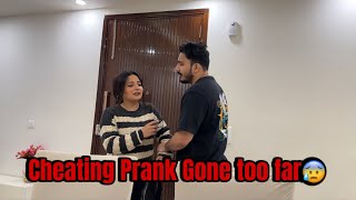 Worst Cheating Prank | Gone too far this time😱 || #vlog #vihaannjasleen #jahaann #prank