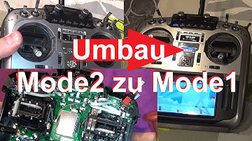 Jumper T16 Pro Umbau von Mode2 zu Mode1 DEUTSCH