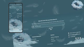 Create a Website Footer with Subscribe Option – HTML & CSS Tutorial 📩