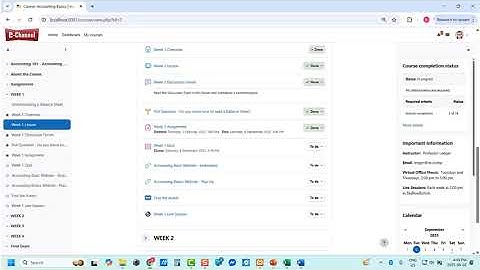 Common Activities in e Channel Moodle 4 5