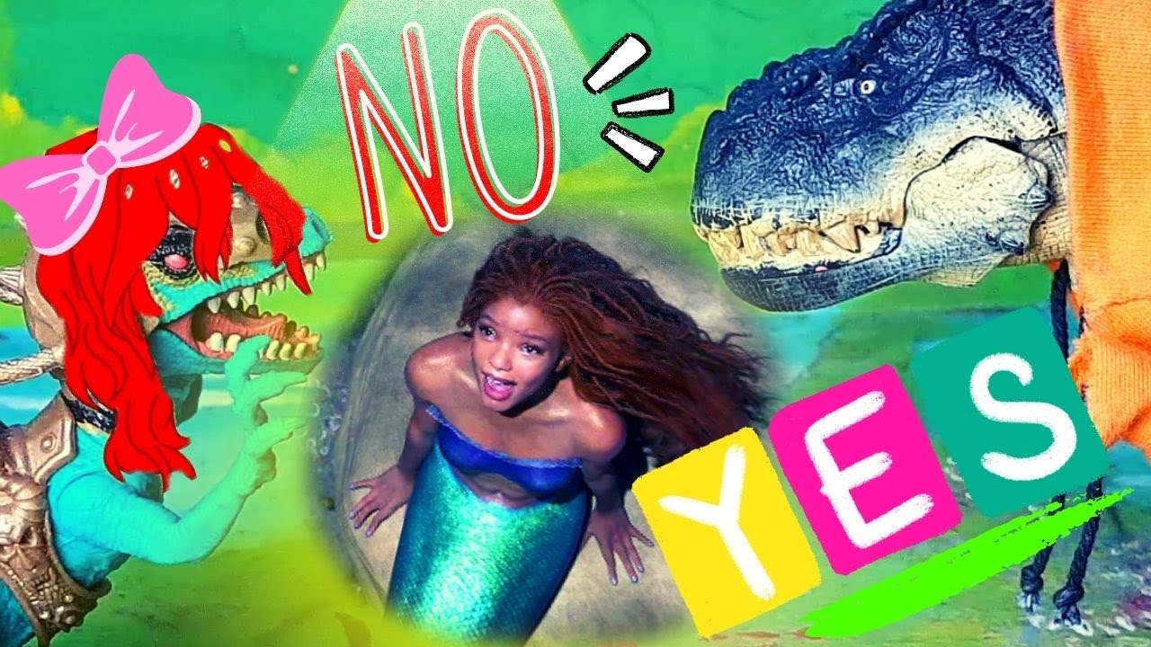 La nuova sirenetta Disney ❌🧜🏾‍♀️✅ Mentre gli umani litigano noi dinosauri vi diciamo la nostra!