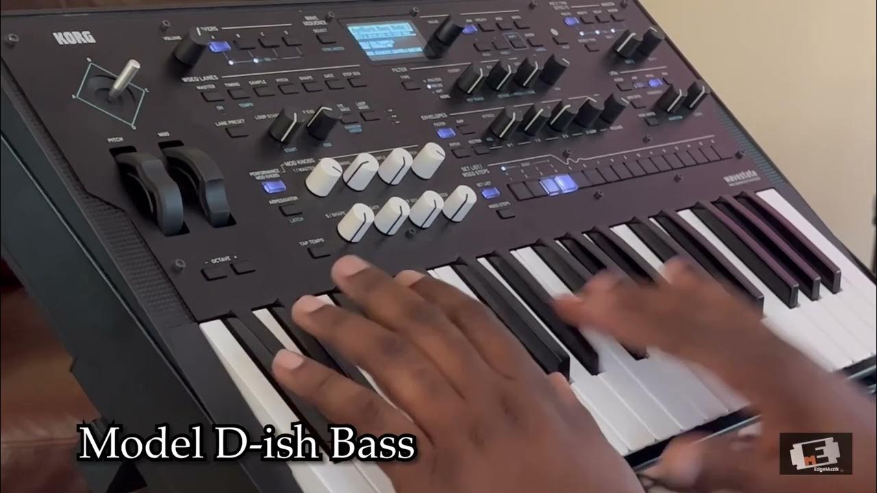 Korg Wavestate - Synth Bass Sounds - YouTube