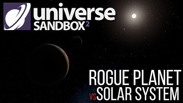 Rogue Planet vs Our Solar System | What would Happen? | Universe Sandbox 2