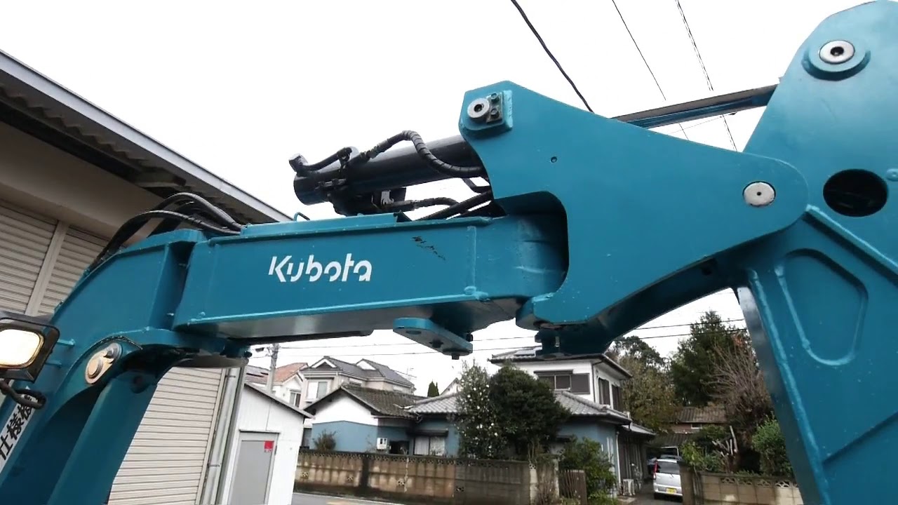 クボタ RX305 低アワー1522時間 クレーン仕様 ミニバックホー 