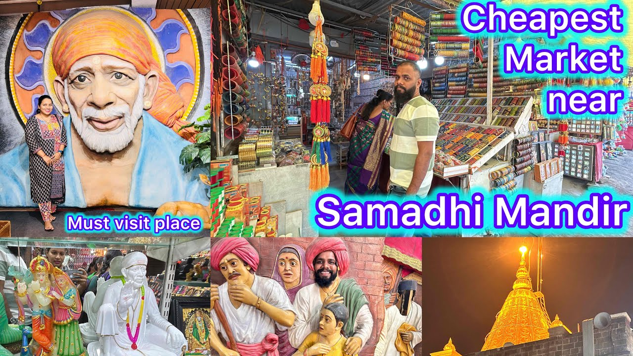 Cheapest shopping market|Shopping at Shirdi Market Near Sai Baba Temple|All Shopping information|
