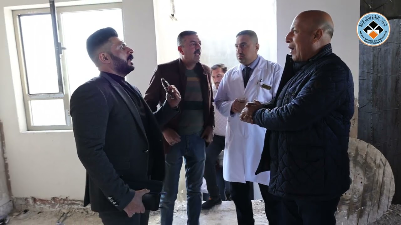 زيارة مدير عام دائرة المباني المهندس عمار عبدالرزاق الجبوري الى محافظة ديالى