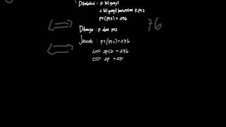 Jumlah dua bilangan ganjil berurutan sama ... | Matematika Untu | Kelas 10 | 1 | Matematika