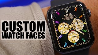 Custom Apple Watch Faces - Rolex, Casio, Patek & More (2023)