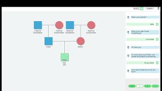 Virtual conversational agents for family health history