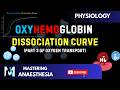OXYHEMOGLOBIN DISSOCIATION CURVE | Oxygen Transport Part 3 | Respiratory Physiology made EASY