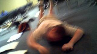 Boy has spaz attack