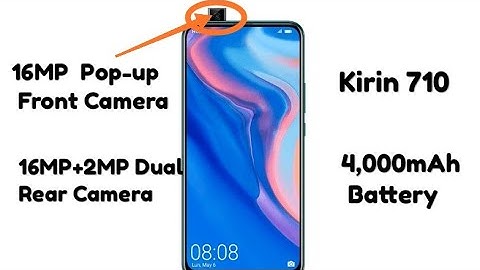 HUAWEI P SMART Z: FIRST FULL-SCREEN SMARTPHONE WITH POP-UP CAMERA, First Look, Price, Launch Date