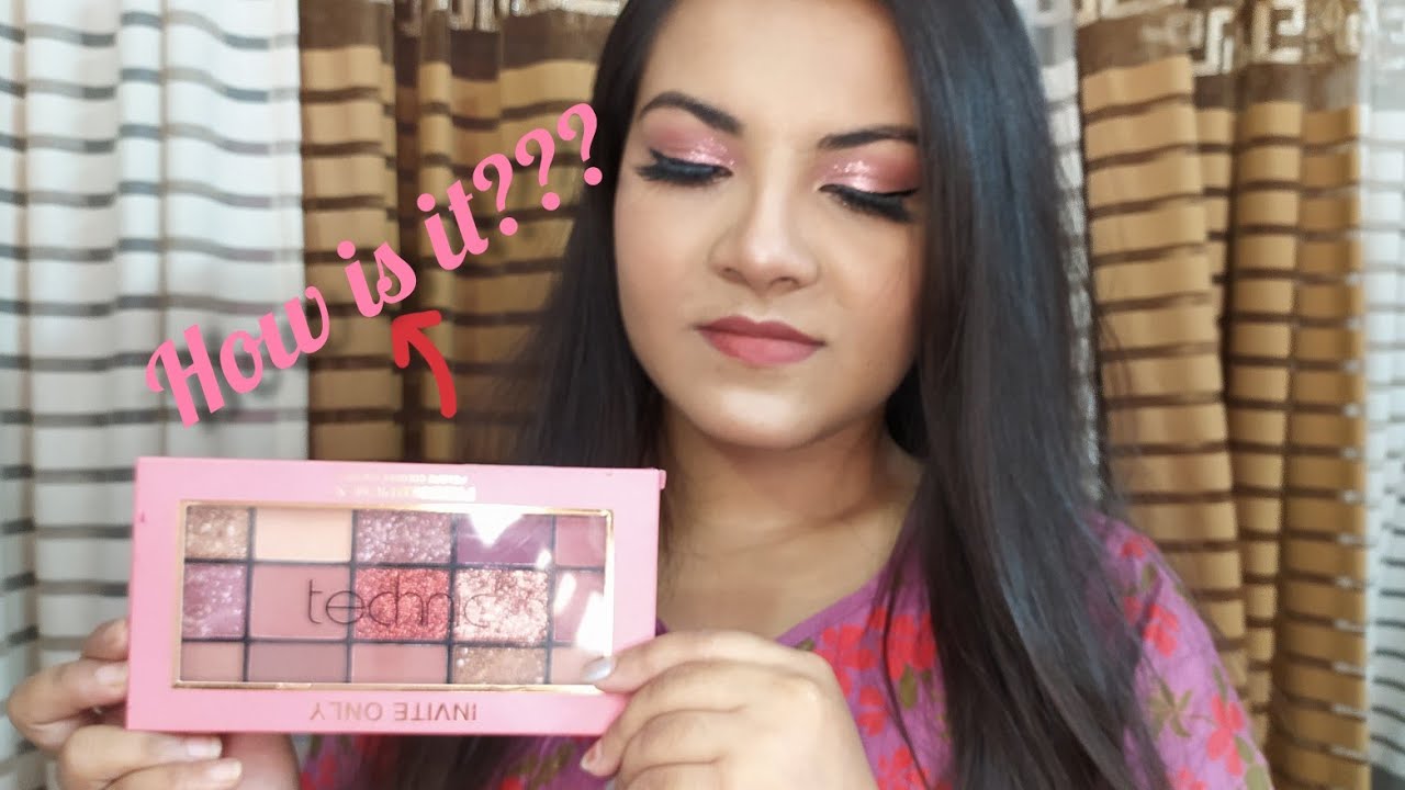 Technic Invite Only Eyeshadow Palette Review | Labiba Oishi