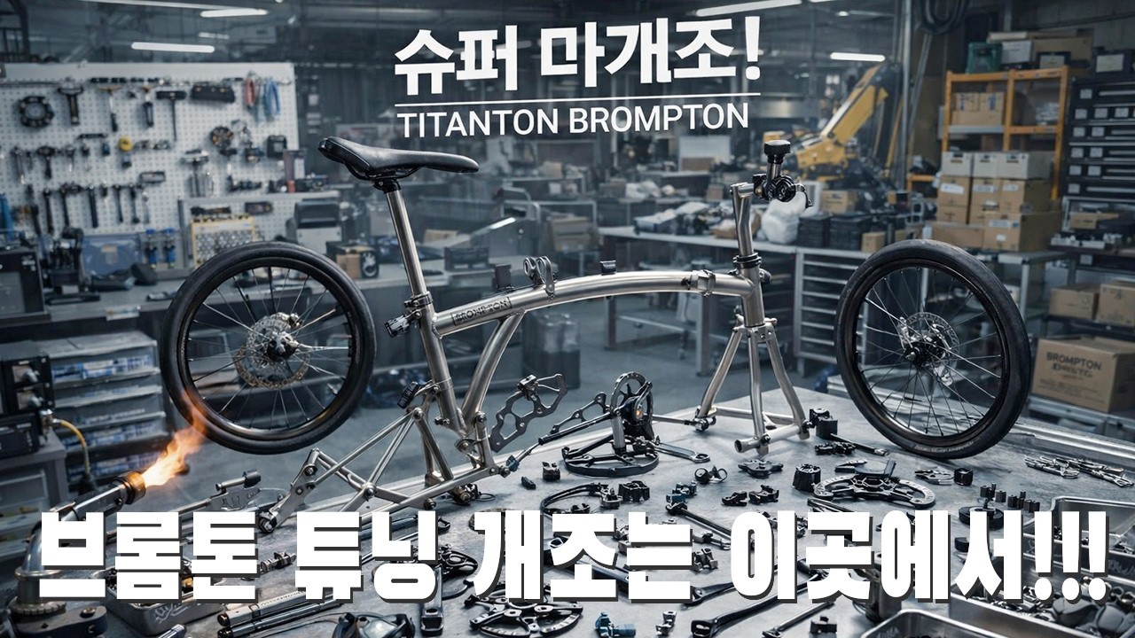 브롬톤 전문 개조 튜닝 샵을 소개합니다.  케이브221, CAVE221 1편