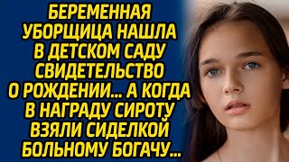 видео: Беременная уборщица нашла в детском саду свидетельство о рождении, а когда в награду сироту взяли... картинка: Беременная уборщица нашла в детском саду свидетельство о рождении, а когда в награду сироту взяли...