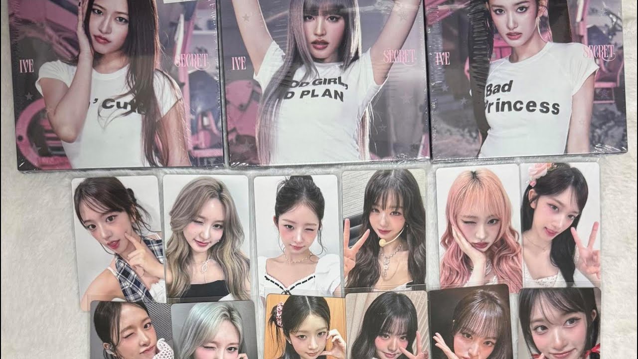 [DIVE LOG]＃8 IVE SECRETと過去トレカをどんどん収納します!!