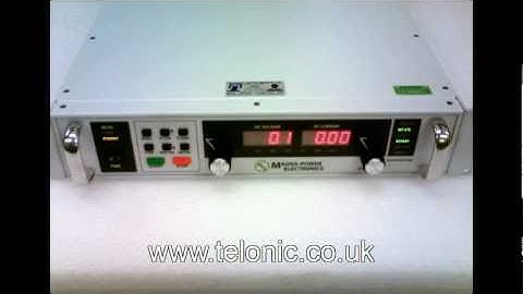 Programmable DC Power Supply Magna-Power XR Series