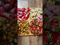 Filling platter with sweets 🥰 ASMR Relaxing Sounds Unboxing Sweets #shorts #asmr #candy