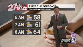 Tracking an inbound cold front for Thursday