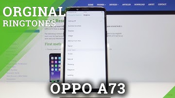 How to Change Ringtone in OPPO A73 – Ringtone Settings