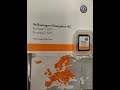 Update of the maps Volkswagen Discover media, Discover PRO