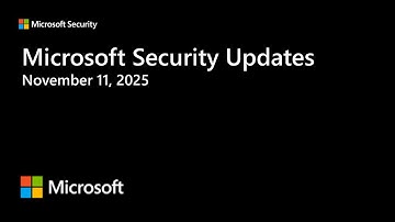 Security Update Release Summary November 2025