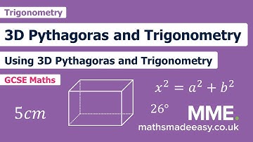 Pythagoras and Trigonometry - 3D Pythagoras and Trig