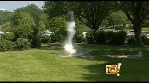 Liquid Nitrogen Trashcan Launch!