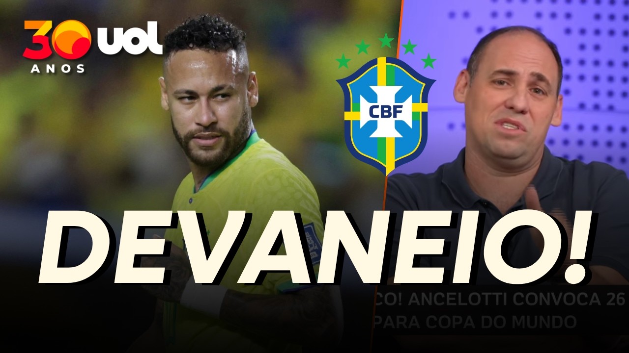 ACHAR QUE NEYMAR VAI FUNCIONAR É UM DEVANEIO COLETIVO! JULIO QUESTIONA ENCAIXE NO TIME DE ANCELOTTI