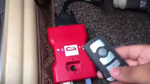 CGDI BMW artifact matches the old BMW 7 Series key