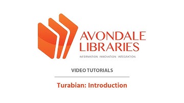 Turabian Introduction