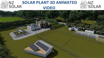 SOLAR PLANT 3D ANIMATED VIDEO