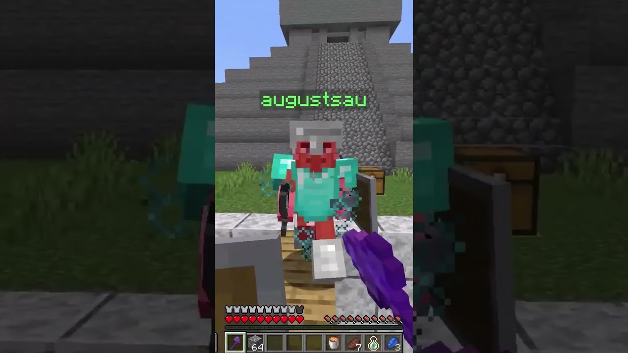 SkyWars Purple Kills Green Team