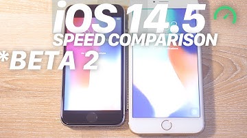 iOS 14.5 Beta 2 vs. iOS 14.4 - SPEED Test! Which is FASTER? [SPEED COMPARISON]