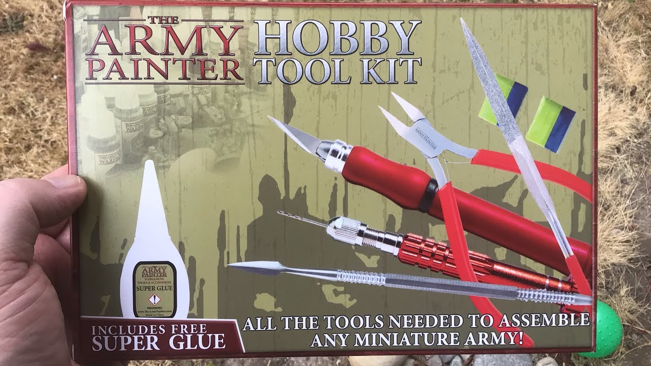 The Army Painter Hobby Tool Kit Unboxing 