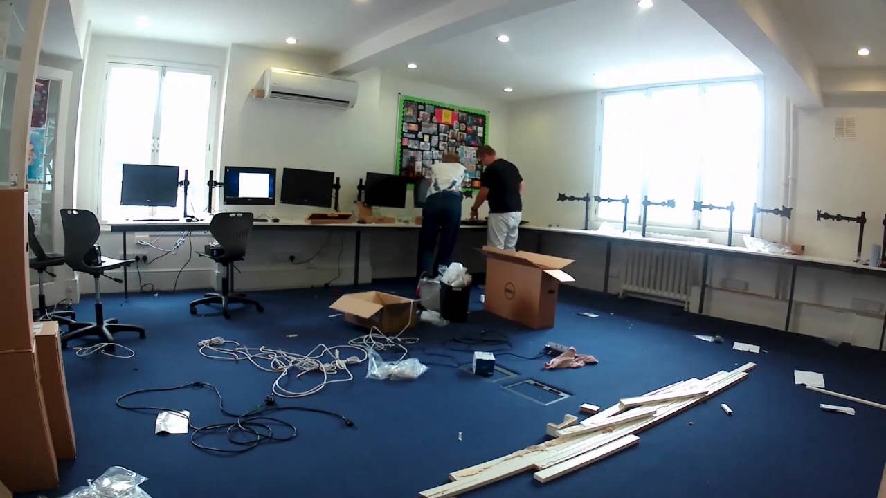 Building a new IT Suite, featuring the Dell Optiplex 3240 on Vesa Mounts