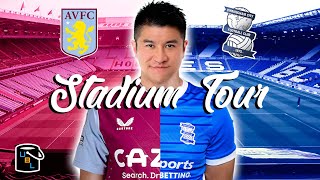 ⚽ Aston Villa vs Birmingham City - St Andrews vs Villa Park Stadium Tour - England Football Travel ⚽