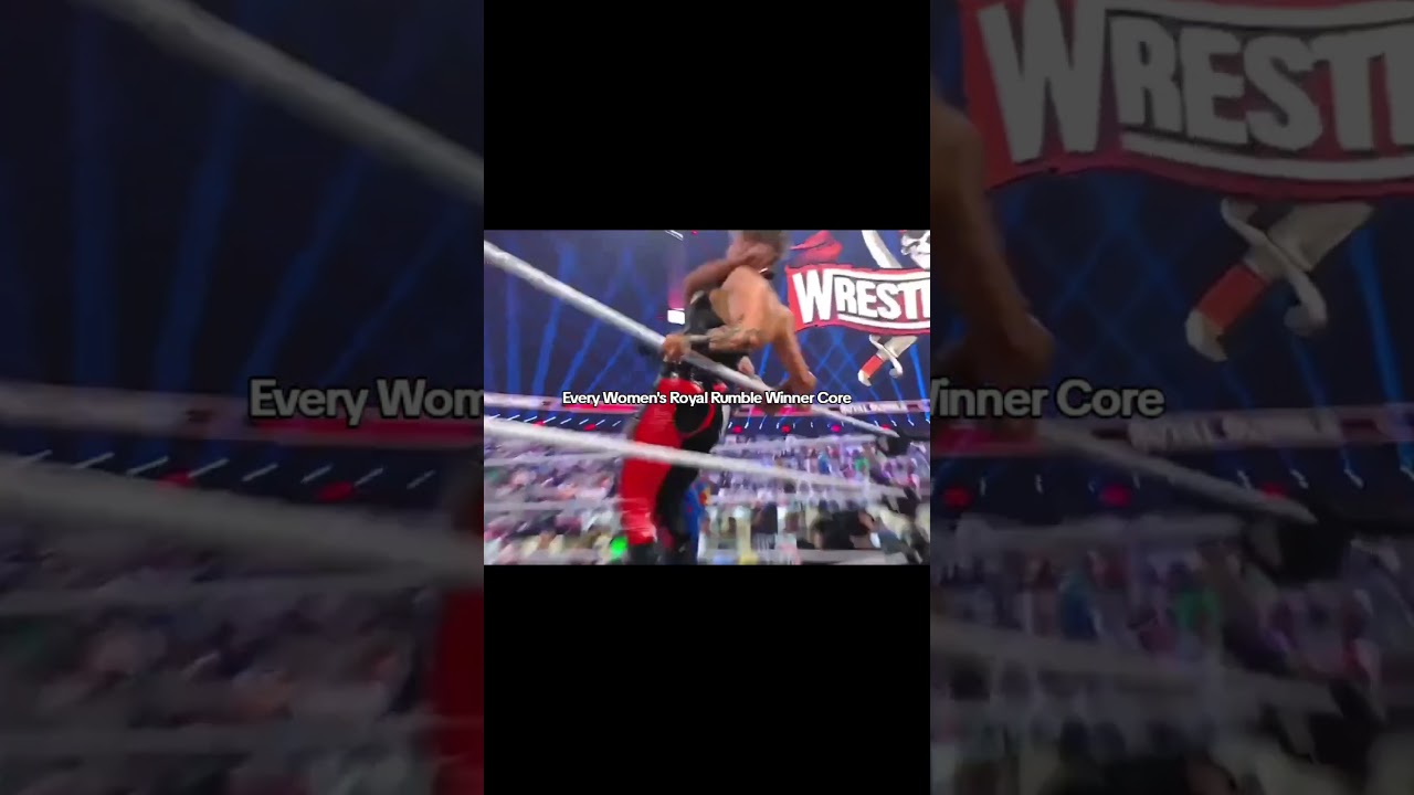 Every Women's Royal Rumble Winner Core