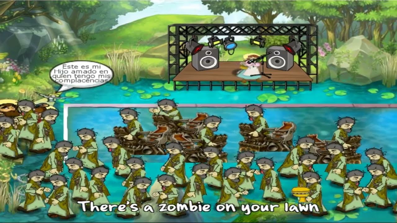 Plants Vs Zombies Mod - santo vs condendados (There’s a zombie on your lawn)