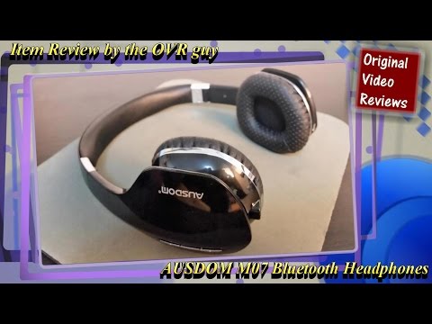Item review - AUSDOM M07 Bluetooth Headphones