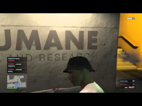 GTA 5 - T2TT & NOBS CREW - Mayhem inside Humane Labs