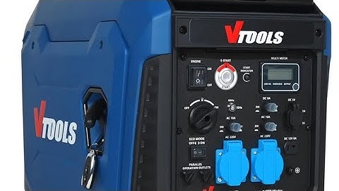Vtools VG4750 Silent Generator Unboxing and step by step startup Guide – Full Tutorial!"