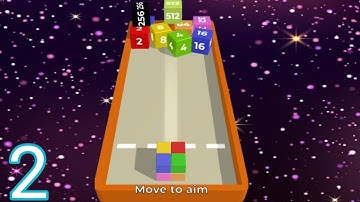Chain Cube Android Gameplay | Chain Cube 2048 Game Tutorial |