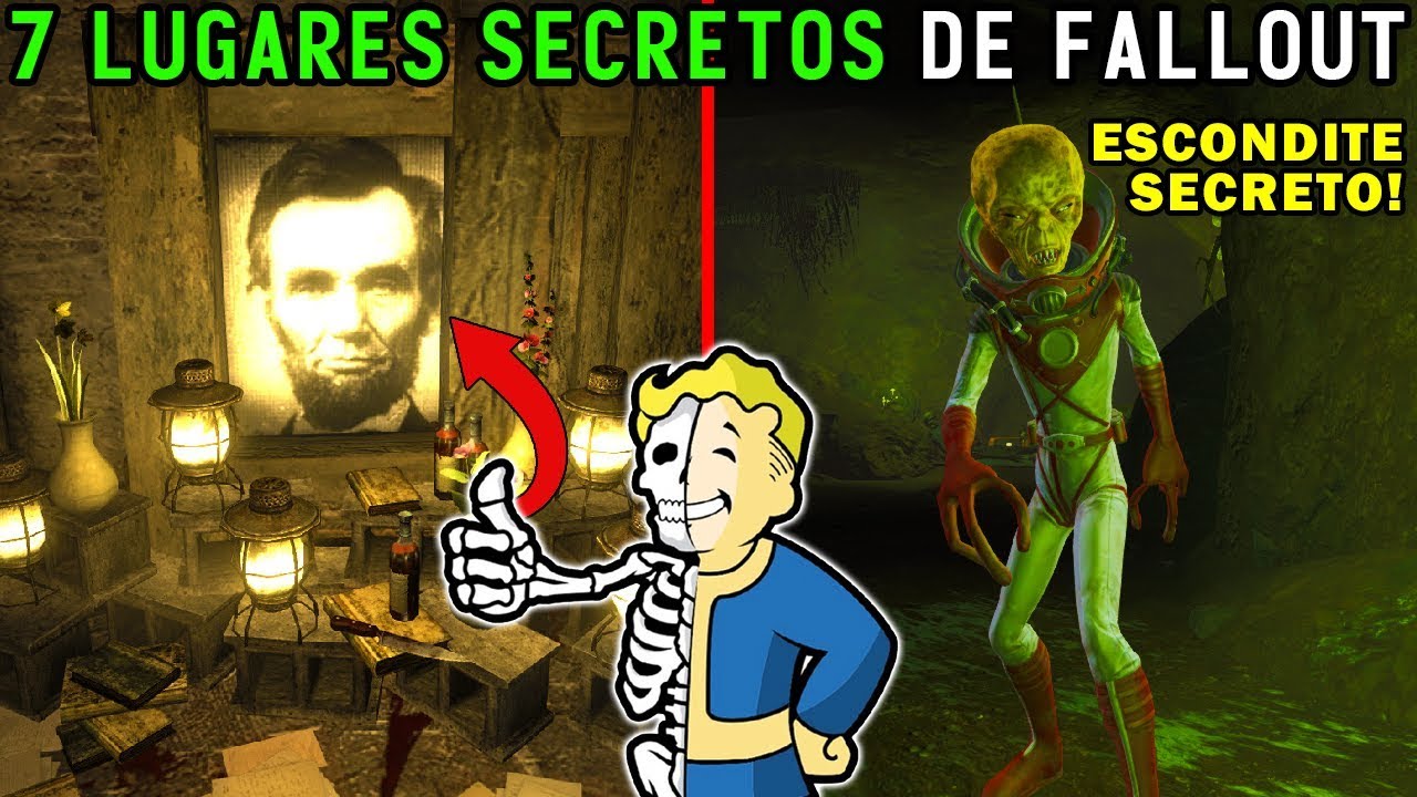 7 Lugares Secretos y Escalofriantes en Videojuegos de FALLOUT