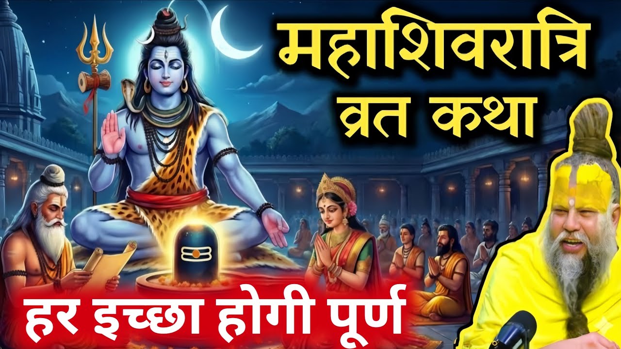 महाशिवरात्रि व्रत की अद्भुत कथा ! शिव पार्वती विवाह ! ध्यान से सुनें !#premanandjimaharaj 