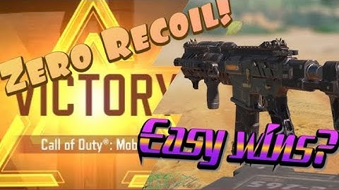 *Crazy* No Recoil Build Absolutely *Destroys* Opponents! *Cod Mobile*