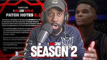 COMMUNITY BUILDS BROKE THE GAME | Patch Notes 2.1 and Season 2 Updates